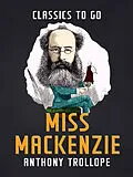 E-Book (epub) Miss Mackenzie von Anthony Trollope