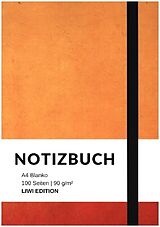 Kartonierter Einband Notizbuch A4 blanko - 100 Seiten 90g/m² - Soft Cover - FSC Papier von Notizbuch A4, Notebook A4