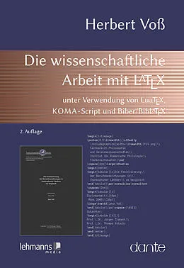 E-Book (pdf) Die wissenschaftliche Arbeit mit LaTeX von Herbert Voß