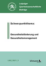 E-Book (pdf) Leipziger Sportwissenschaftliche Beiträge von 