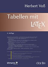 E-Book (pdf) Tabellen mit LaTeX von Herbert Voß