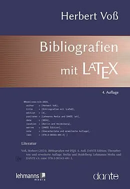E-Book (pdf) Bibliografien mit LaTeX von Herbert Voß