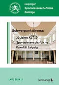 E-Book (pdf) Leipziger Sportwissenschaftliche Beiträge von 