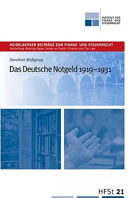 E-Book (pdf) Das Deutsche Notgeld 1919-1931 von Dorothee Mußgnug