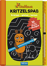 Kartonierter Einband (Kt) Trötsch Die Maus Kritzelspaß Kratzbuch von 