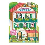 Kartonierter Einband Trötsch Stickerbuch Stickerhaus Bauernhof von