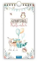 Kalender Trötsch Geburtstagskalender Waldfreunde von 