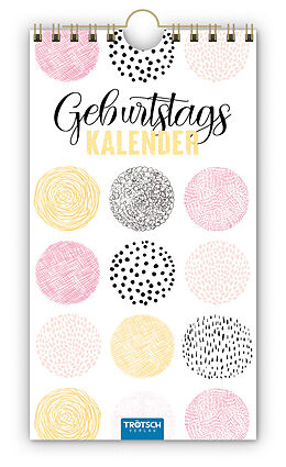 Kalender Trötsch Geburtstagskalender Glamour von 