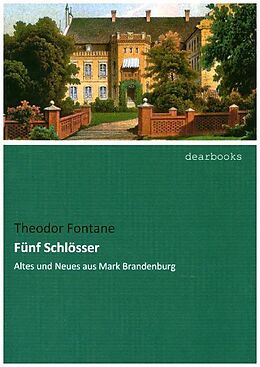 Kartonierter Einband Fünf Schlösser von Theodor Fontane