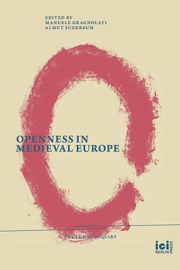 Couverture cartonnée Openness in Medieval Europe de 