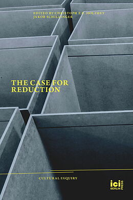 Couverture cartonnée The Case for Reduction de 