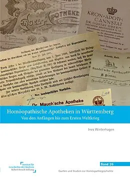 E-Book (pdf) Homöopathische Apotheken in Württemberg von Ines Winterhagen