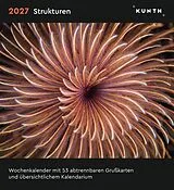 Kalender Strukturen - KUNTH Postkartenkalender 2027 von