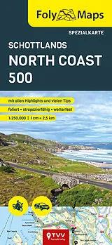 (Land)Karte FolyMaps Karte Schottlands North Coast 500 von 