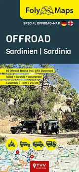 (Land)Karte FolyMap OFFROAD Sardinien 1:275 000 von 