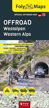 (Land)Karte FolyMaps OFFROAD Westalpen 1:250 000 von 