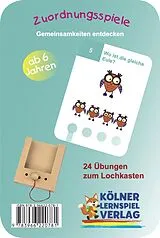 Zuordnungsspiele (Kinderspiel) Spiel