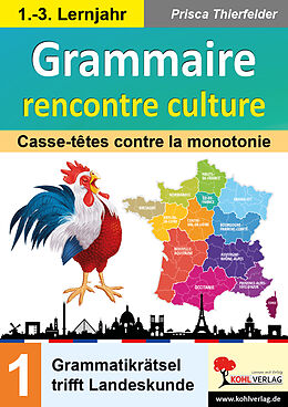 Couverture cartonnée Grammaire rencontre culture de Prisca Thierfelder