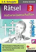 E-Book (pdf) Rätsel / Band 3: Naturwissenschaften von Andrea Schmidt