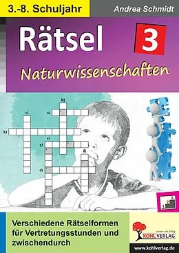 E-Book (pdf) Rätsel / Band 3: Naturwissenschaften von Andrea Schmidt