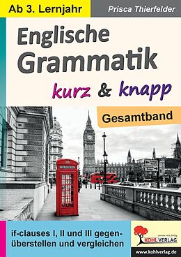 eBook (pdf) Englische Grammatik kurz & knapp / Gesamtband de Prisca Thierfelder