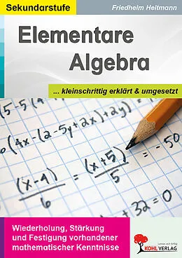 E-Book (pdf) Elementare Algebra von Friedhelm Heitmann
