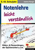 E-Book (pdf) Notenlehre leicht verständlich von Sabine Runge