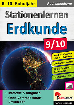 E-Book (pdf) Stationenlernen Erdkunde / Klasse 9-10 von Rudi Lütgeharm