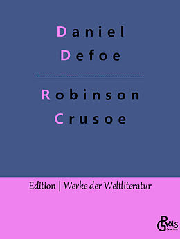 Kartonierter Einband Robinson Crusoe von Daniel Defoe