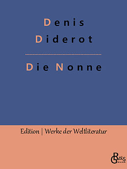Kartonierter Einband Die Nonne von Denis Diderot