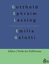 Fester Einband Emilia Galotti von Gotthold Ephraim Lessing