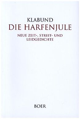 Fester Einband Die Harfenjule von Alfred Klabund [Henschke]