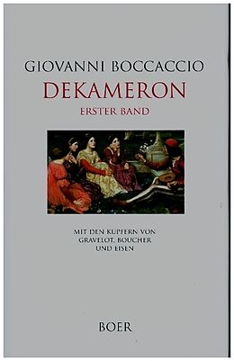 Fester Einband Dekameron Band 1 von Giovanni Boccaccio