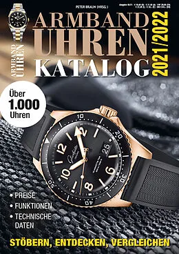 Kartonierter Einband Armbanduhren Katalog 2021/2022 - Rolex, Omega, Patek, Tudor u. v. m. von 