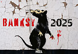 Spiralbindung Banksy Kalender 2025 von Banksy