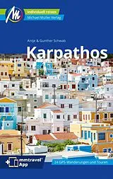 Kartonierter Einband MICHAEL MÜLLER Reiseführer Karpathos von Gunther Schwab, Antje Schwab