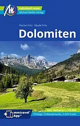 Kartonierter Einband MICHAEL MÜLLER Reiseführer Dolomiten von Sibylle Fritz, Florian Fritz