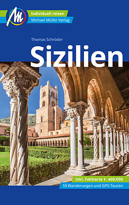 Kartonierter Einband Sizilien Reiseführer Michael Müller Verlag von Thomas Schröder