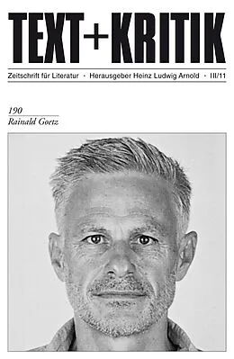 E-Book (pdf) Rainald Goetz von 
