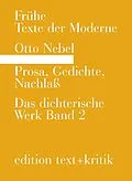 E-Book (pdf) Prosa, Gedichte, Nachlaß von Otto Nebel
