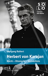 Kartonierter Einband Herbert von Karajan von Wolfgang Rathert
