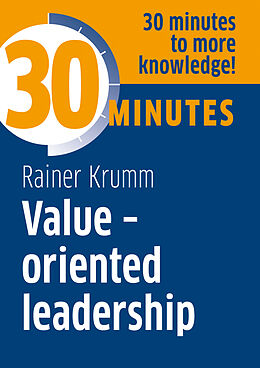 Couverture cartonnée Value-oriented leadership de Rainer Krumm