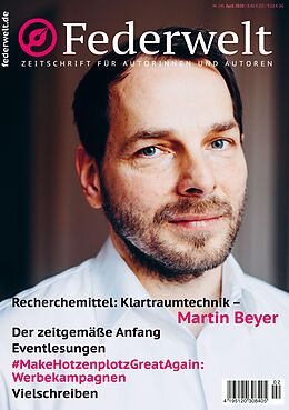 E-Book (pdf) Federwelt 141, 02-2020, April 2020 von Cally Stronk, Sandra Aslund, Mara Laue