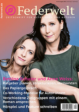 E-Book (pdf) Federwelt 161, 04-2023, August 2023 von Anne Weiss, Bettina Schuler, Sybille Baecker