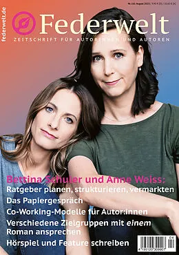 E-Book (pdf) Federwelt 161, 04-2023, August 2023 von Anne Weiss, Bettina Schuler, Sybille Baecker
