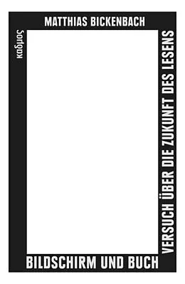 E-Book (pdf) Bildschirm und Buch von Matthias Bickenbach