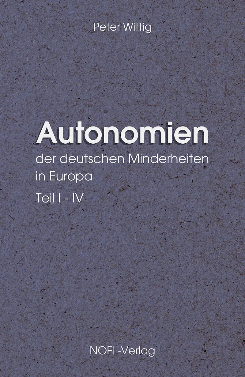 Autonomien der deutschen Minderheiten in Europa