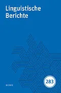 E-Book (pdf) Linguistische Berichte Heft 283 von 