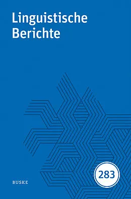 E-Book (pdf) Linguistische Berichte Heft 283 von 
