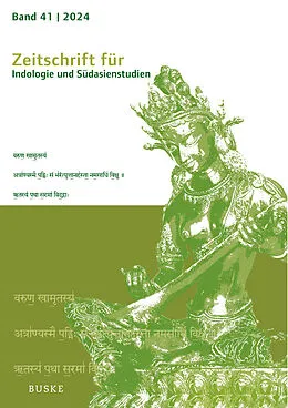 E-Book (pdf) Zeitschrift für Indologie und Südasienstudien, Band 41 (2024) von 